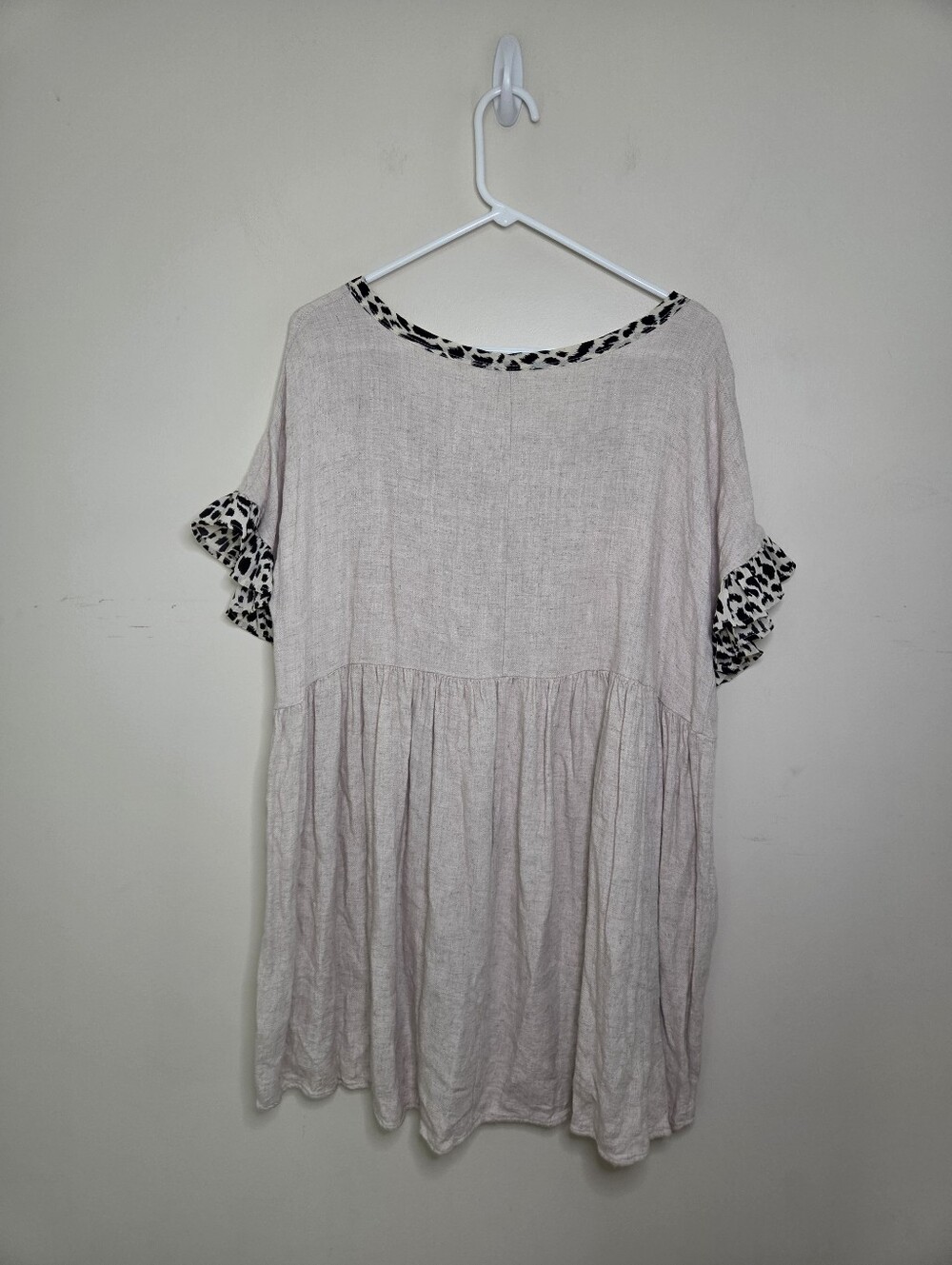 Women's Umgee Linen Blend Top Sz 1XL - Picture 2 of 5